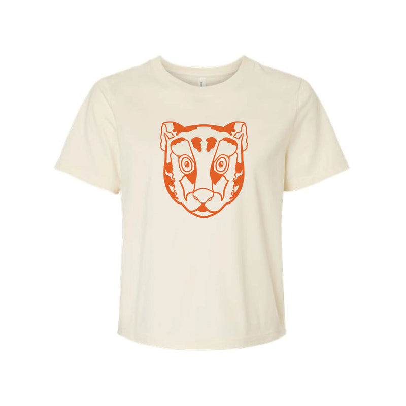 The Tiger Head Outline | Natural Tee