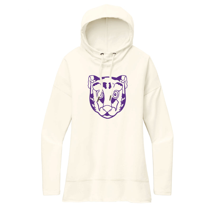 The Tiger Head Outline | Gardenia Featherweight Hoodie