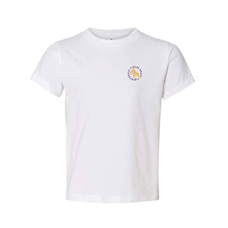 The Tiger Spirit Circle | Toddler White Tee