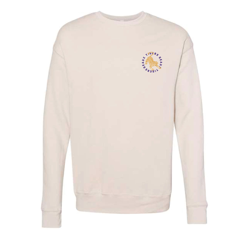 The Tiger Spirit Circle | Heather Dust Sweatshirt