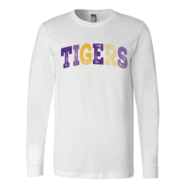 The Tigers Arch Multi | White Long Sleeve