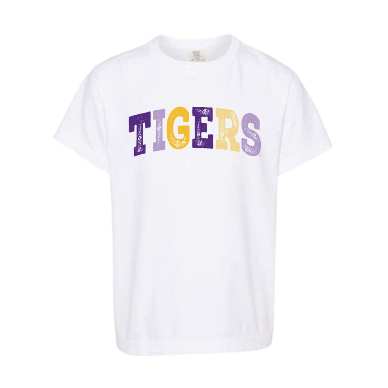 The Tigers Arch Multi | Youth White Tee