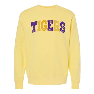 The Tigers Arch Multi | Pigment Yellow Sweatshirt