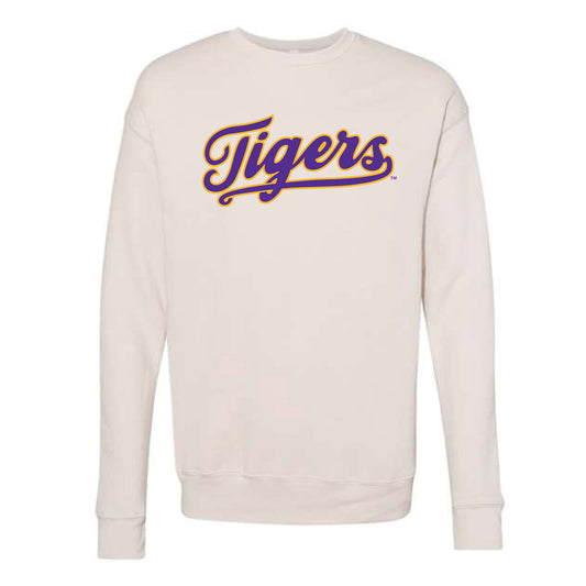 The Tigers Baseball Script | Heather Dust Sweatshirt