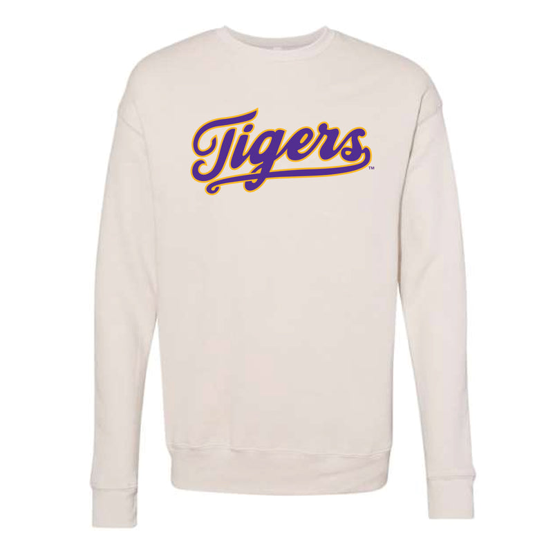 The Tigers Script Logo | Heather Dust Sweatshirt