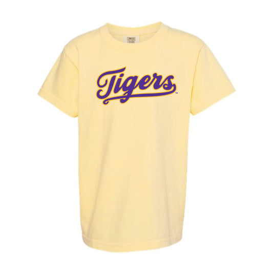 The Tigers Baseball Script | Youth Butter Tee