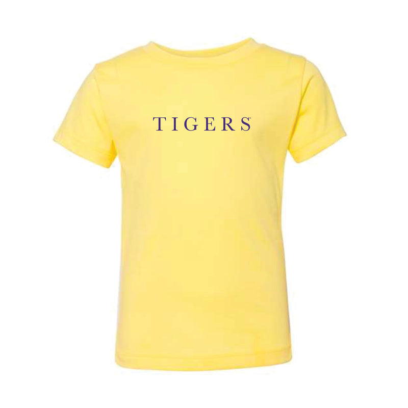 The Tigers Serif | Toddler Yellow Tee