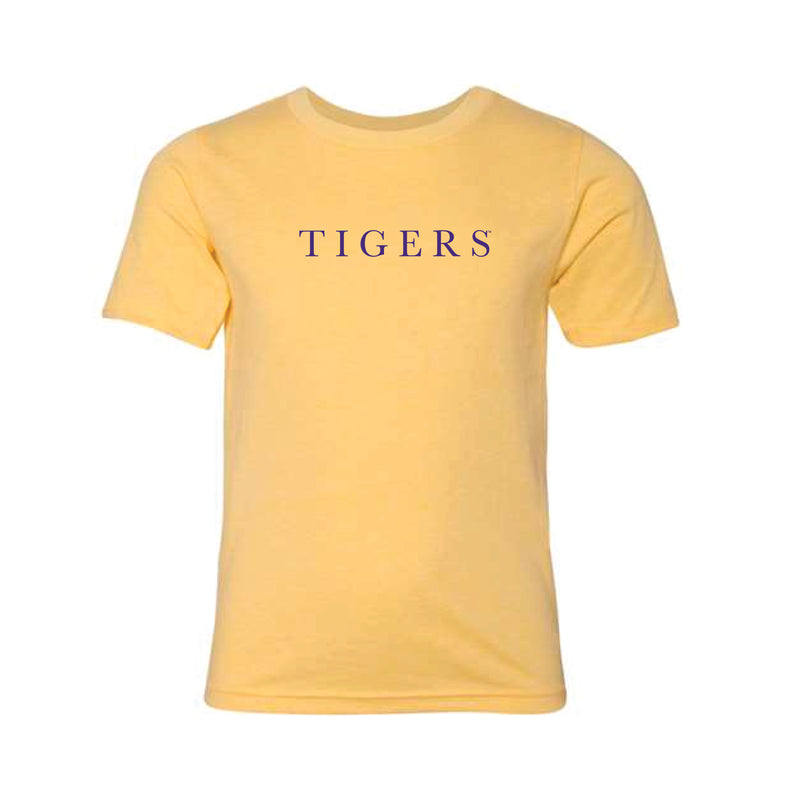 The Tigers Serif | Youth Banana Cream Tee