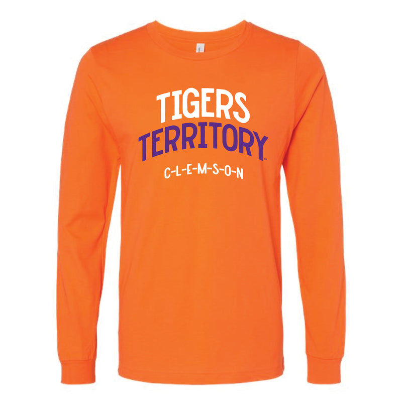 The Tigers Territory | Orange Long Sleeve Tee