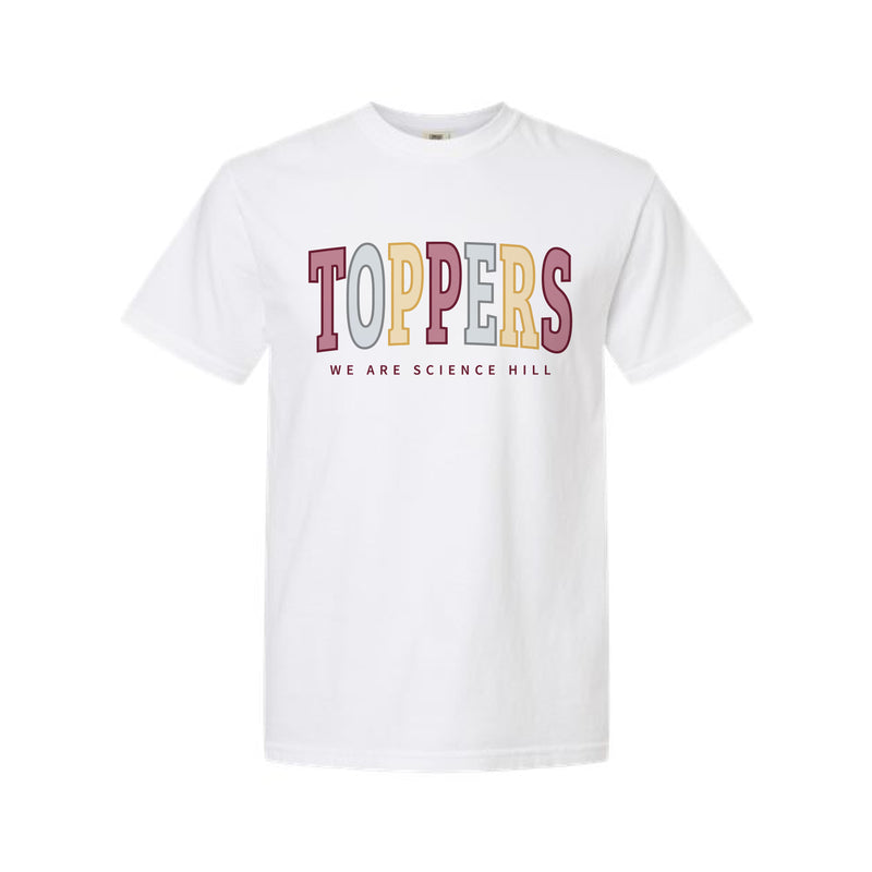 The Toppers Multi | White Tee