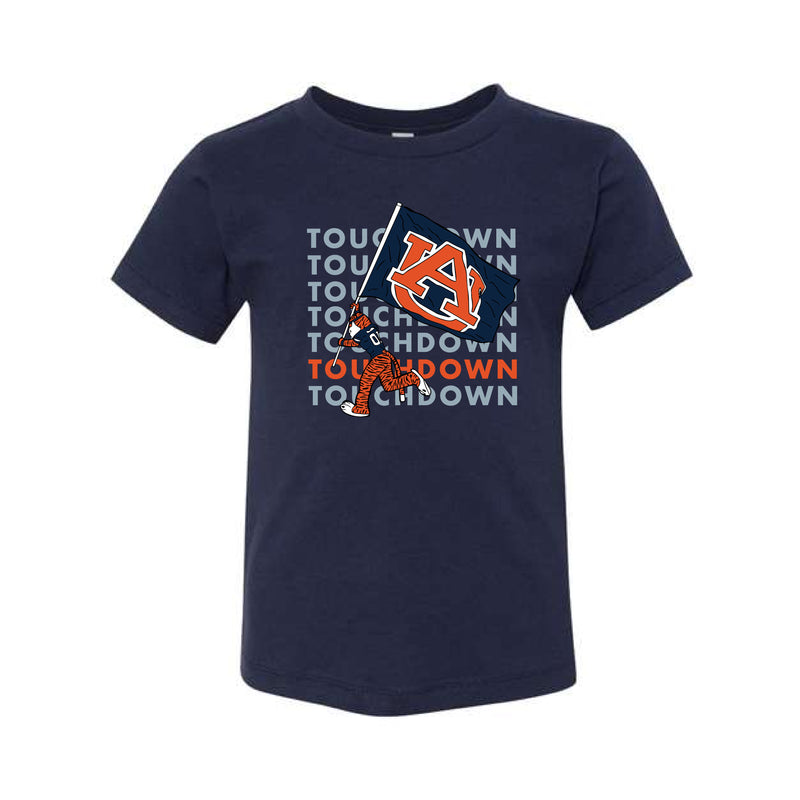 The Touchdown Aubie | Toddler Navy Tee