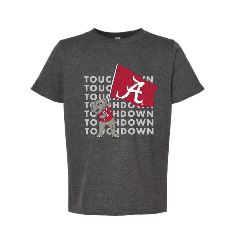 The Touchdown Big Al | Youth Heather Charcoal Tee