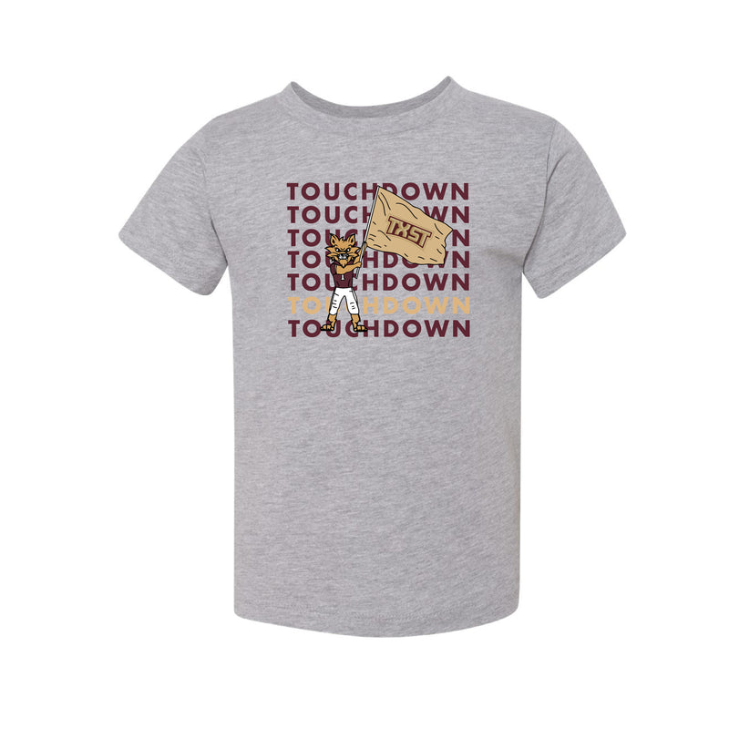 The Touchdown Boko | Toddler Athletic Heather Tee