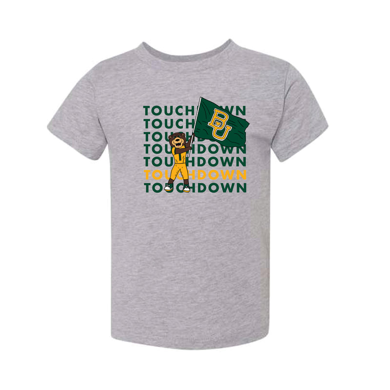 The Touchdown Bruiser | Athletic Heather Toddler Tee