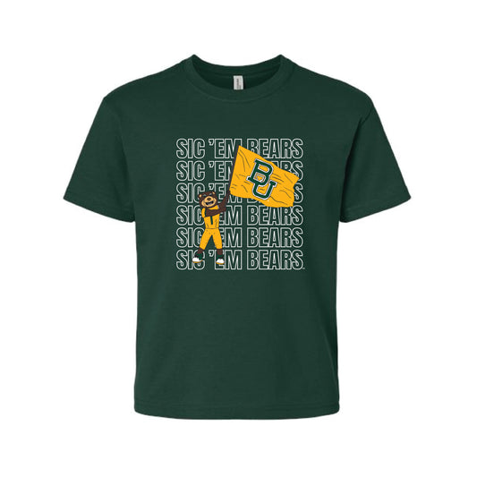 The Touchdown Bruiser | Youth Forest Tee