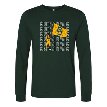 The Touchdown Bruiser | Forest Long Sleeve