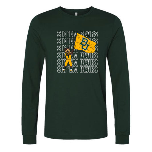 The Touchdown Bruiser | Forest Long Sleeve
