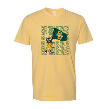The Touchdown Bruiser | Banana Cream Tee