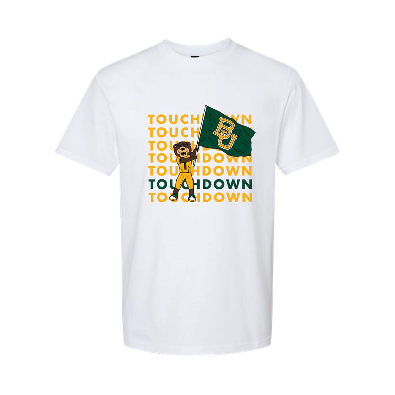 The Touchdown Bruiser | White Tee