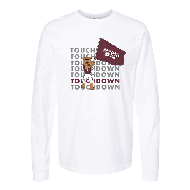 The Touchdown Bully | White  Long Sleeve