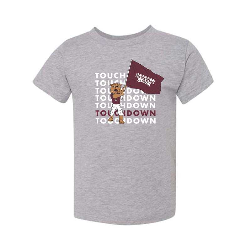 The Touchdown Bully | Toddler Athletic Heather Tee