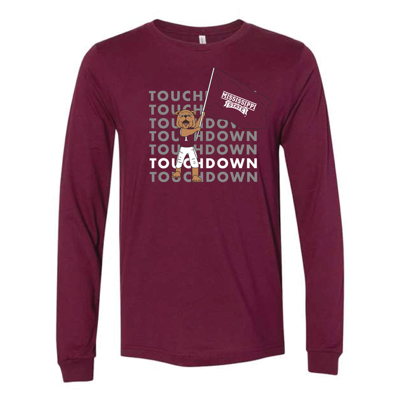The Touchdown Bully | Maroon Long Sleeve