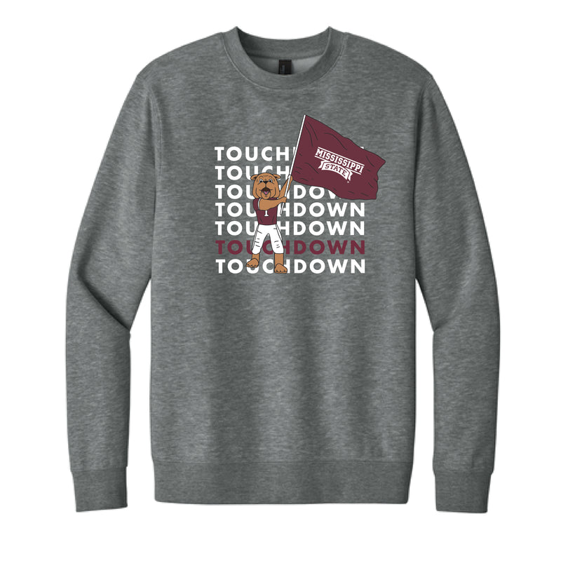 The Touchdown Bully | Grey Frost Sweatshirt