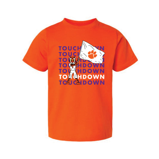 The Touchdown Clemson | Youth Orange Tee