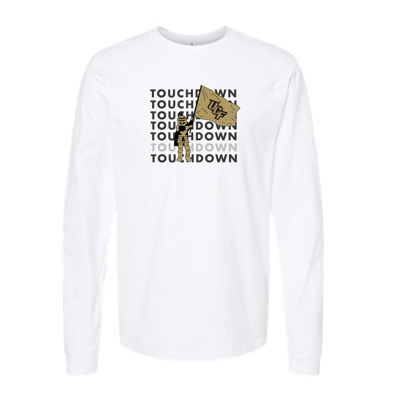 The Touchdown Knightro | White Long Sleeve