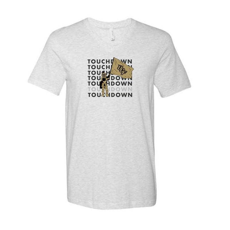 The Touchdown Knightro | Ash V-Neck Tee