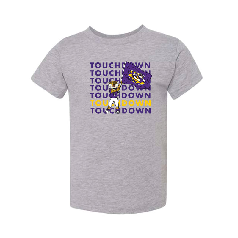 The Touchdown Mike | Toddler Athletic Heather Tee