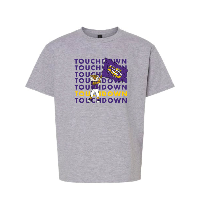 The Touchdown Mike | Youth Sport Grey Tee