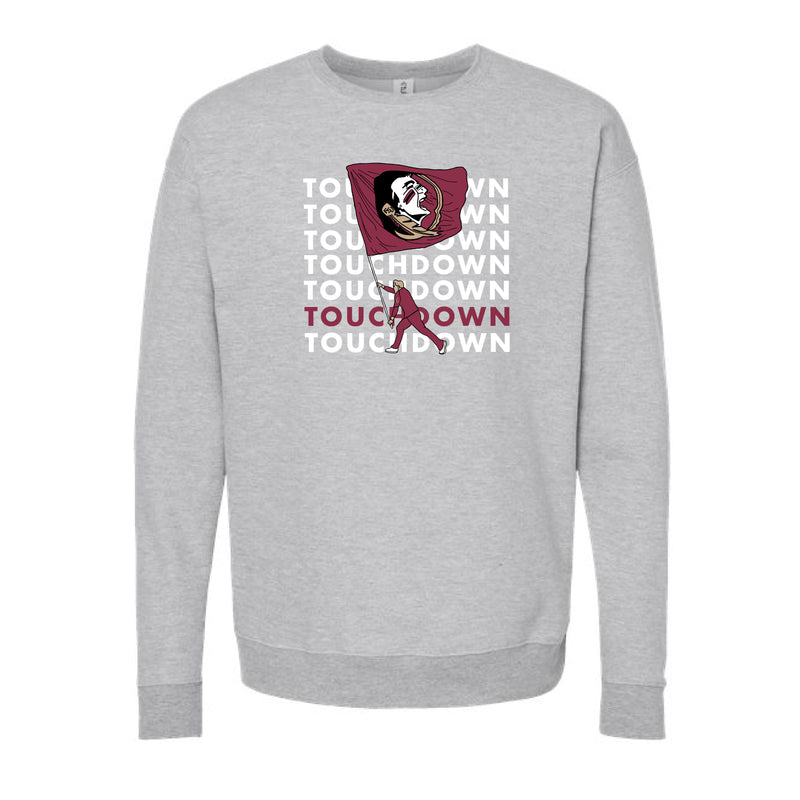 The Touchdown Seminoles | Heather Grey Sweatshirt