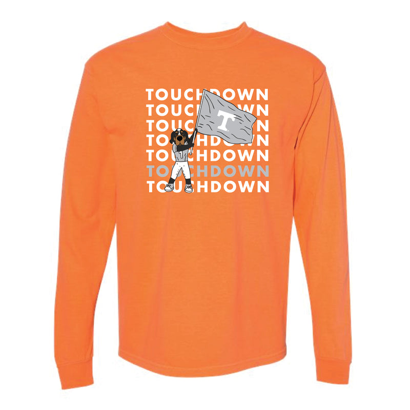The Touchdown Smokey | Burnt Orange Long Sleeve