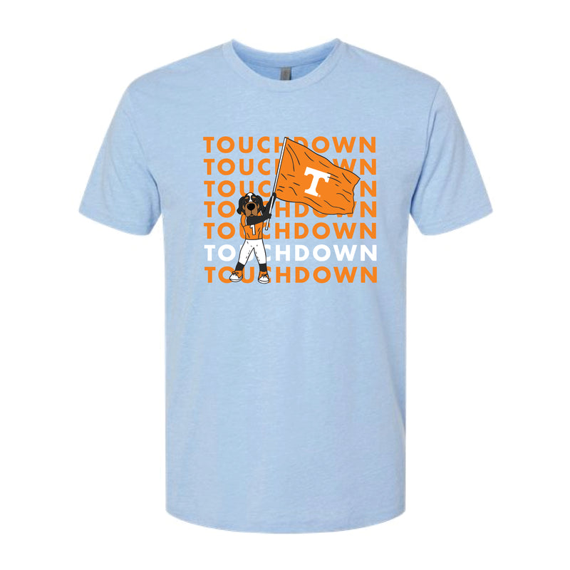 The Touchdown Smokey | Heather Columbia Blue Tee