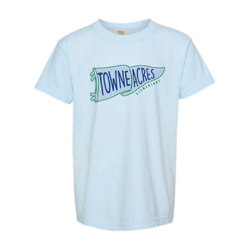The Towne Acres Flag | Youth Chambray Tee