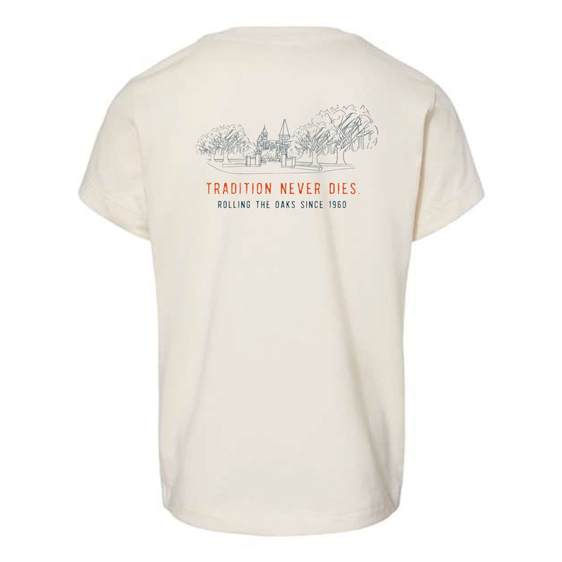 The Tradition Never Dies | Toddler Natural Tee