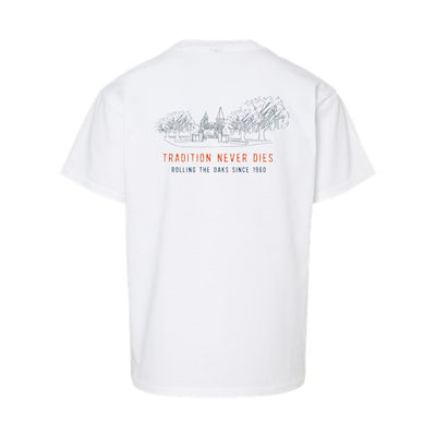 The Tradition Never Dies | Youth White Tee