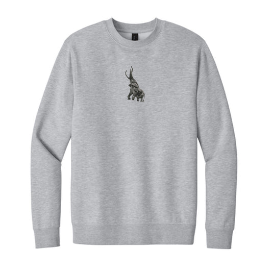 The Tuska Plaza Tradition | Light Heather Grey Crewneck Sweatshirt