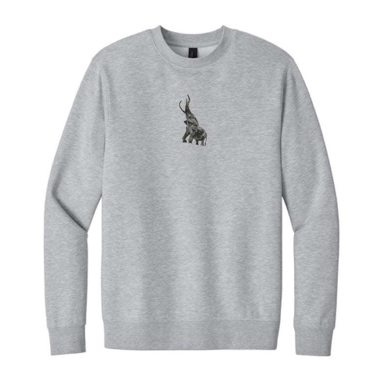The Tuska Plaza Tradition | Light Heather Grey Crewneck Sweatshirt