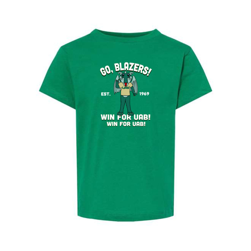 The UAB Blazer (1969) | Toddler Kelly Green Tee