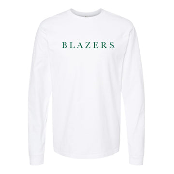 The Blazers Serif | White Long Sleeve