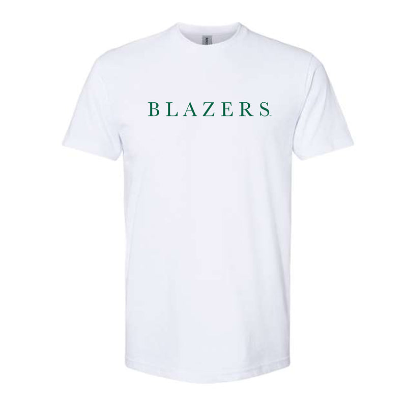 The Blazers Serif | Youth White Tee