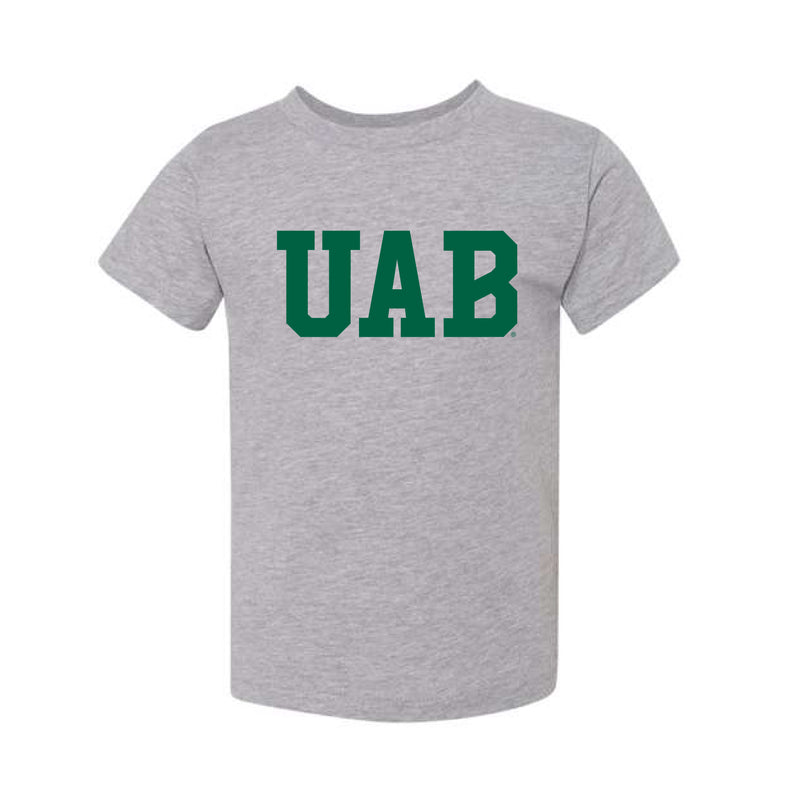 The UAB Block | Toddler Athletic Heather Tee