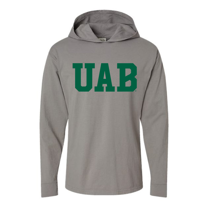 The UAB Block | Concrete Grey Hoodie