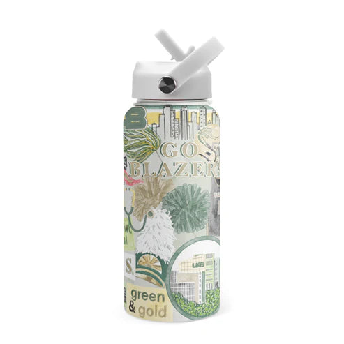 The UAB 32 oz Insulated Water Bottle