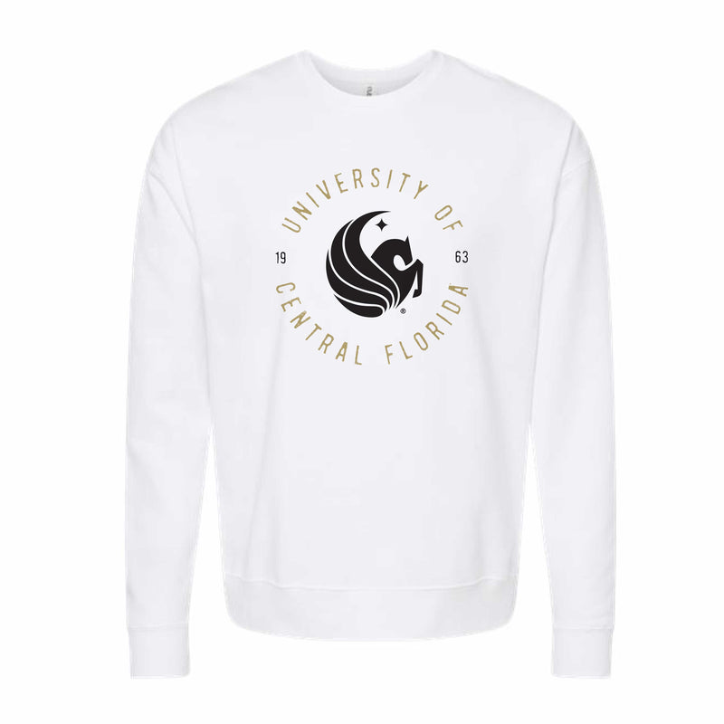 The UCF 1963 Circle | White Sweatshirt