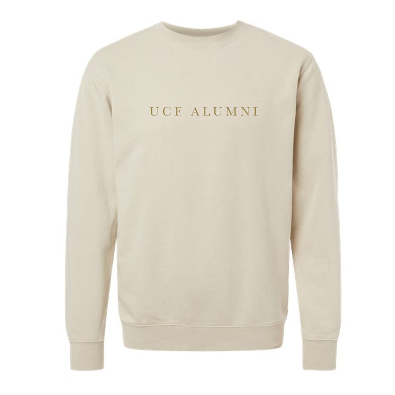 The UCF Alumni Serif | Pigment Ivory Sweatshirt