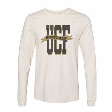 The UCF Banner | Natural Long Sleeve