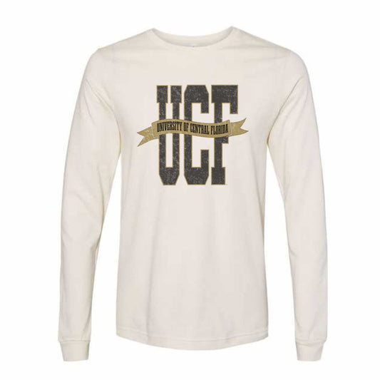 The UCF Banner | Natural Long Sleeve